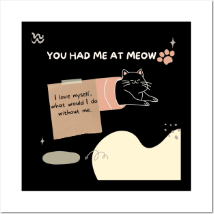 Fun Fact T-Shirt, Cat Mom Shirt Sticker Posters and Art